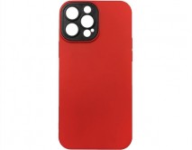 Чехол iPhone 13 Pro Max BICOLOR (красный)