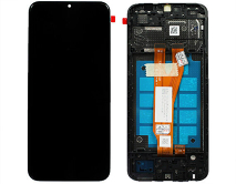 Дисплей Samsung A032F Galaxy A03 Core + тачскрин + рамка черный (GH81-21711A) (Service Pack 100%)