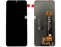 Дисплей Samsung A135F/A137F Galaxy A13 + тачскрин черный (LCD Оригинал/Замененное стекло) 