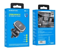 Автомобильный держатель Borofone BH67 магнитный в дефлектор, черный 