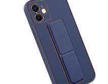 Чехол iPhone XR Sunny Leather+Stander (темно-синий) 
