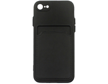 Чехол iPhone 7/8/SE 2020 TPU CardHolder (черный)