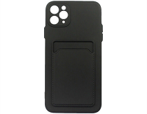 Чехол iPhone 11 Pro Max TPU CardHolder (черный)