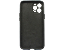 Чехол iPhone 12 Pro Max Leather Magnetic, черный