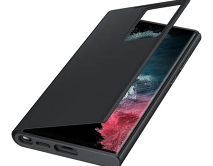 Чехол книжка Samsung S22 Ultra Smart View Wallet 100% (черный)