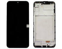 Дисплей Samsung A245F Galaxy A24 + тачскрин + рамка черный (Копия OLED)