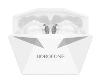Bluetooth  стереогарнитура Borofone BW24 белая