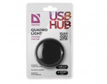 USB HUB Defender #1 Quadro Light USB 2.0, 4 порта, 83201 